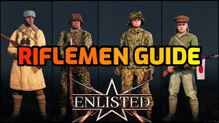 Riflemen Guide Builds Equipment amp Tactics  Enlisted Tips amp Tricks [upl. by Reteip]