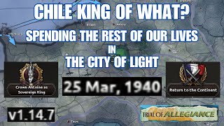 HOI4  Chile Monarchist  Achievement Guide  King of What [upl. by Rtoip789]