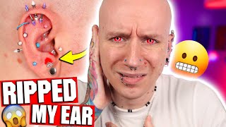 WORST Piercing Fails I’ve Done Myself  Roly [upl. by Kraul]