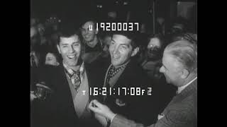 Dean Martin and Jerry Lewis speak at Barneys Beanery 1951 [upl. by Christiana]