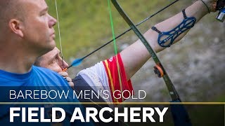 David Garcia Fernandez v Erik Jonsson – barebow men gold  Cortina 2018 World Field [upl. by Einahpts]