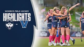 HIGHLIGHTS  UConn Field Hockey vs Villanova [upl. by Omik420]