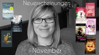 Neuerscheinungen November  New Releases November [upl. by Notffilc]