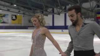 Open Andorra 2016 Olivia Smart Adrià Diaz Short Dance [upl. by Notkcorb]