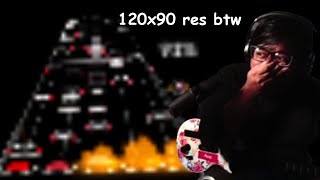 almost got my best FC while on absolute lowest resolution for Clone Hero [upl. by Nudd]