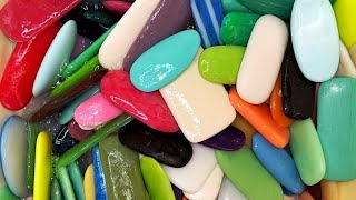 ASMR 🌈 Lots of dry remnants in the water 💧 300 soaps in foam and sponge 😱 [upl. by Anileuqcaj3]