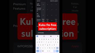 KUKU FM free Subscription for 1 Year  How to Get Kuku Fm amp Pocket Fm for Free [upl. by Tamsky818]