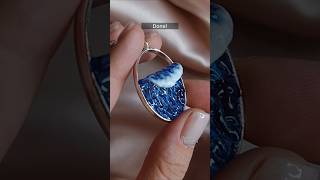 DIY UV Resin Sea Pendant uvresinjewelry jewelrydesign uvresincraft diy [upl. by Ledua821]