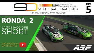 Epic Virtual Racing  Ronda 2  Divisão 5 by ASF [upl. by Eirellam]