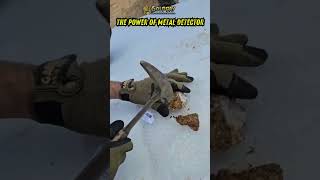 The Power of Metal Detector  We wanna see the gold shortsvideo shorts [upl. by Brigid114]