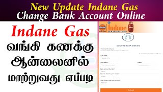 how to change indane lpg gas subsidy bank account online [upl. by Aicela641]