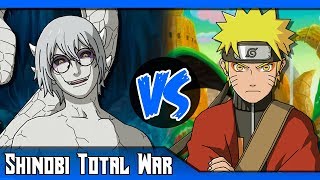 Naruto Sabio VS Kabuto Sabio  ¿Quién ganaría  SHINOBI TOTAL WAR [upl. by Dat]