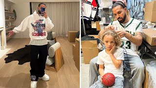 Drake Shares Sweet Video Of Father And Son Bonding Moment [upl. by Owens599]