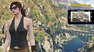 GTA Online Treasure Hunt Clue Mount Josiah Cassidy Creek Location [upl. by Morse]