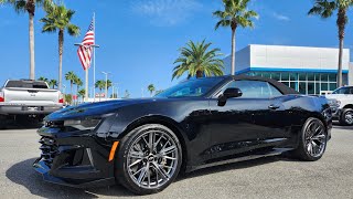 Chevrolet Camaro ZL1 Convertible 2023 en Español [upl. by Ahael850]