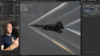 How I reconstructed the SR71 Blackbird indepth research 3D modelling animation and more [upl. by Arries]