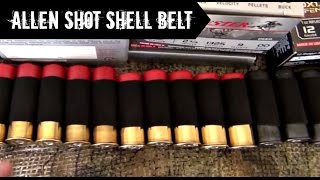 ALLEN SHOT SHELL BELT PERFECT FOR HOME DEFENSE [upl. by Elagiba48]