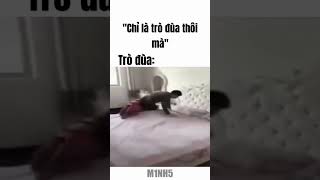 Ai nghĩ ra trò này phải nói thật là 😈 shorts memes [upl. by Arlena]