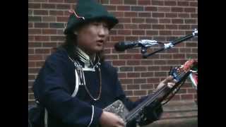 Mongolian Throat Singing by Tamir Hargana University of Kentucky [upl. by Tamarra554]