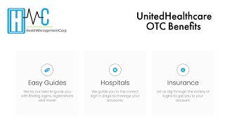 UnitedHealthcare OvertheCounter OTC Benefits [upl. by Auhsot]