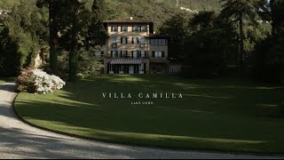 VILLA CAMILLA  PORTRAIT TO ELEGANCE  LAKE COMO [upl. by Arri]