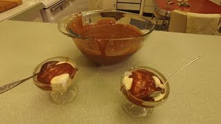 Hot Fudge Sauce  Sanders Detroit Style [upl. by Dabney800]