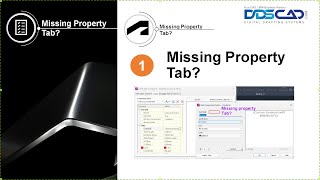 Civil 3D Style Property Tab is Missing TIP [upl. by Fallon]