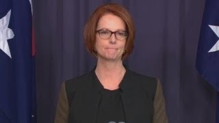 Australian Prime Minister Julia Gillards resignation speech after being defeated by Kevin Rudd [upl. by Grissel]