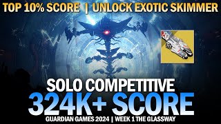 Solo 324k Guardian Games 2024 Competitive Score The Glassway Destiny 2 [upl. by Aninaig20]