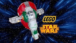 LEGO Star Wars 75243 20th Anniversary Slave 1 Modification Interior Seismic Charge Stand [upl. by Herm]