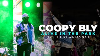 Coopy Bly  Live performance  Alive In the park [upl. by Atinrev]