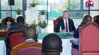 President Ruto held talks with Li Xi Standing Committee of the Political Bureau of China [upl. by Airdnna]