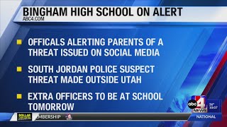 Police investigating threat made against Bingham High School [upl. by Disini]