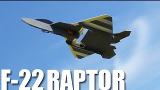 Flite Test  F22 Raptor  REVIEW [upl. by Llehcal924]