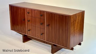 Build a Modern Sideboard  Walnut Buffet [upl. by Vicki123]