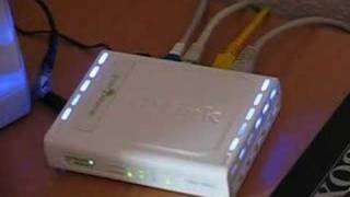 DLink DGS1005D LED customization [upl. by Euqnomod361]