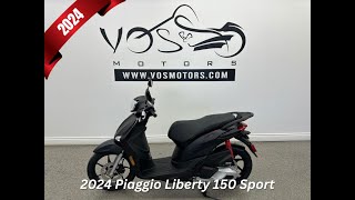 2024 Piaggio Liberty 150  V6126 [upl. by Kort127]