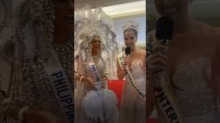 Miss International Philippines 2024 Angelica Lopez Interview About Her National Costume [upl. by Manuela]