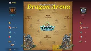 RAW VS GBY Dragon ArenaLords Mobile [upl. by Ric]