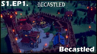 BECASTLED  Ep1  태양과 달의 끝없는 경쟁 비캐슬드도시건설게임 [upl. by Hawkins]