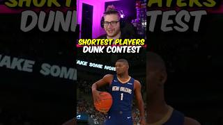 Shortest Players in the NBA Dunk Contest [upl. by Alia]