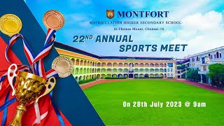 22ND ANNUAL SPORTS DAY 2023 I 28TH JULY 2023 I 9AM [upl. by Elleirad793]