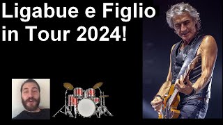 Ligabue e Figlio in Tour Scopri la Sorpresa al Campovolo [upl. by Suiravat]