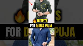 Durga Puja 🔥 Outfits For men ✅  mens fashion tips banglashortsshortsfeeddurgapuja2024 [upl. by Inessa]