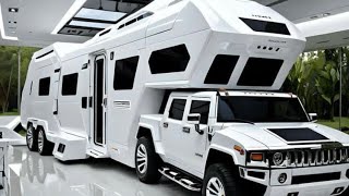 Inside The World’s most Luxurious Hummer Motorhome A 5star Hotel on wheels [upl. by Jennine247]