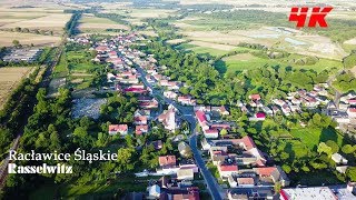 Racławice Śląskie Rasselwitz UHD 4K Drone Footage [upl. by Enilarac]