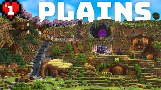 Minecraft but a new build for every biome  By The Biome 1 [upl. by Labotsirhc]