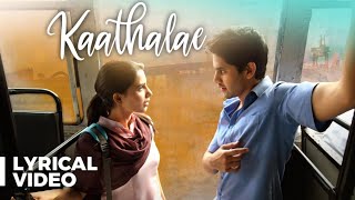 Kaathalae Kaathalae  Lyrical Video  Majili  Tamil Songs  Vijay Television  SKPRODUCTIONS [upl. by Liuqnoj]