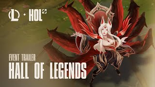 Legacy of the Demon King  Hall of Legends Event Trailer  League of Legends [upl. by Itoyj]