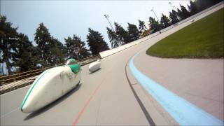 2014 Northbrook IL Velodrome 100 Lap Streamliner Race [upl. by Asile71]